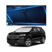 Magnelex front packaging showing custom Ford Edge fit and convenient storage