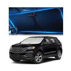 Magnelex front packaging showing custom Ford Edge fit and convenient storage