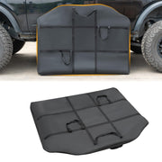 MAIKER OFF ROAD front view of storage bag protecting panels and saving space