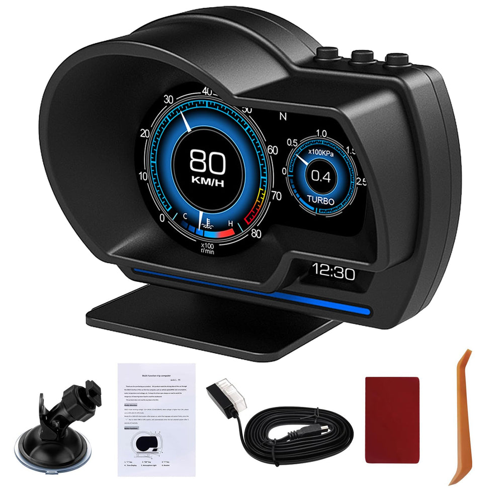 MAIMEIMI front display showing speed and telemetry for safer driving
