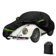 MAITUYU front view on Beetle showing full-weather protection benefit