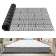 MAJOOLUD front view of packed interlocking tiles showing portability and fit