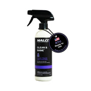 Malco front bottle showing product and size for easy identification and confidence