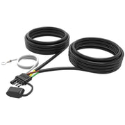 Malictele front view of 4-pin 5-wire harness showing plug and leads for fast hookup