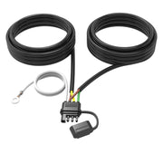 Malictele front 4-way flat connector showing secure plug benefit