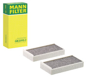 MANN-FILTER front view of CUK 23 015-2 packaging showing fitment benefit