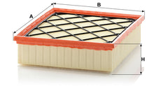 Mann Filter gasket seal detail demonstrating tight fit and leak prevention