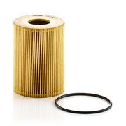 Mann Filter HU 9001 x front view showing cartridge and fit for clean engine protection
