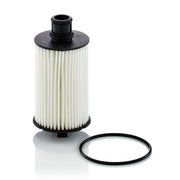 Mann Filter HU 8008 z front view showing cartridge shape and fitment benefit