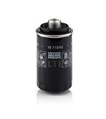 Mann-Filter W 719/45 front view showing canister and label for easy identification and correct fit