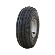 Marathon front view of wheel assembly showing pre-mounted tire for quick install