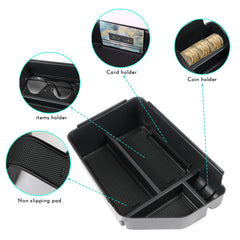 MARCHFA tray installed in Kia EV6 armrest offering tidy storage and no-rattle