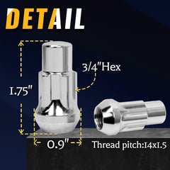Mardarth close-up of threads and 60-degree cone seat highlighting secure fit reliability