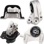 Mardarth front view of full 4-piece mount kit showing components and benefit of direct fit