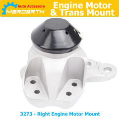 Mardarth left hydraulic transmission mount closeup demonstrating damping for smoother shifts