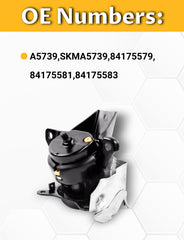 Mardarth motor mount coated surface texture for corrosion resistance