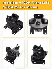 Mardarth transmission mount label detail for easy part verification benefit