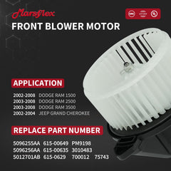 Marsflex close-up of fan cage highlighting balanced airflow benefit