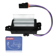 Marsflex front view of blower motor resistor showing full module and connectors for easy replacement