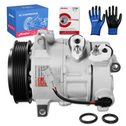Marsflex compressor front view showing mounting points and fitment benefit
