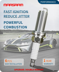 Marsram ignition coil mounted on engine showing direct-fit installation benefit
