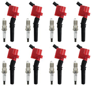 Marsram front packaging showing 8 coils and 8 spark plugs for easy replacement