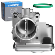 Marsram throttle body front view showing clean fit and improved throttle response