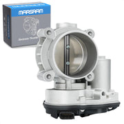 Marsram throttle body front view showing flange and improved fit for quick replacement