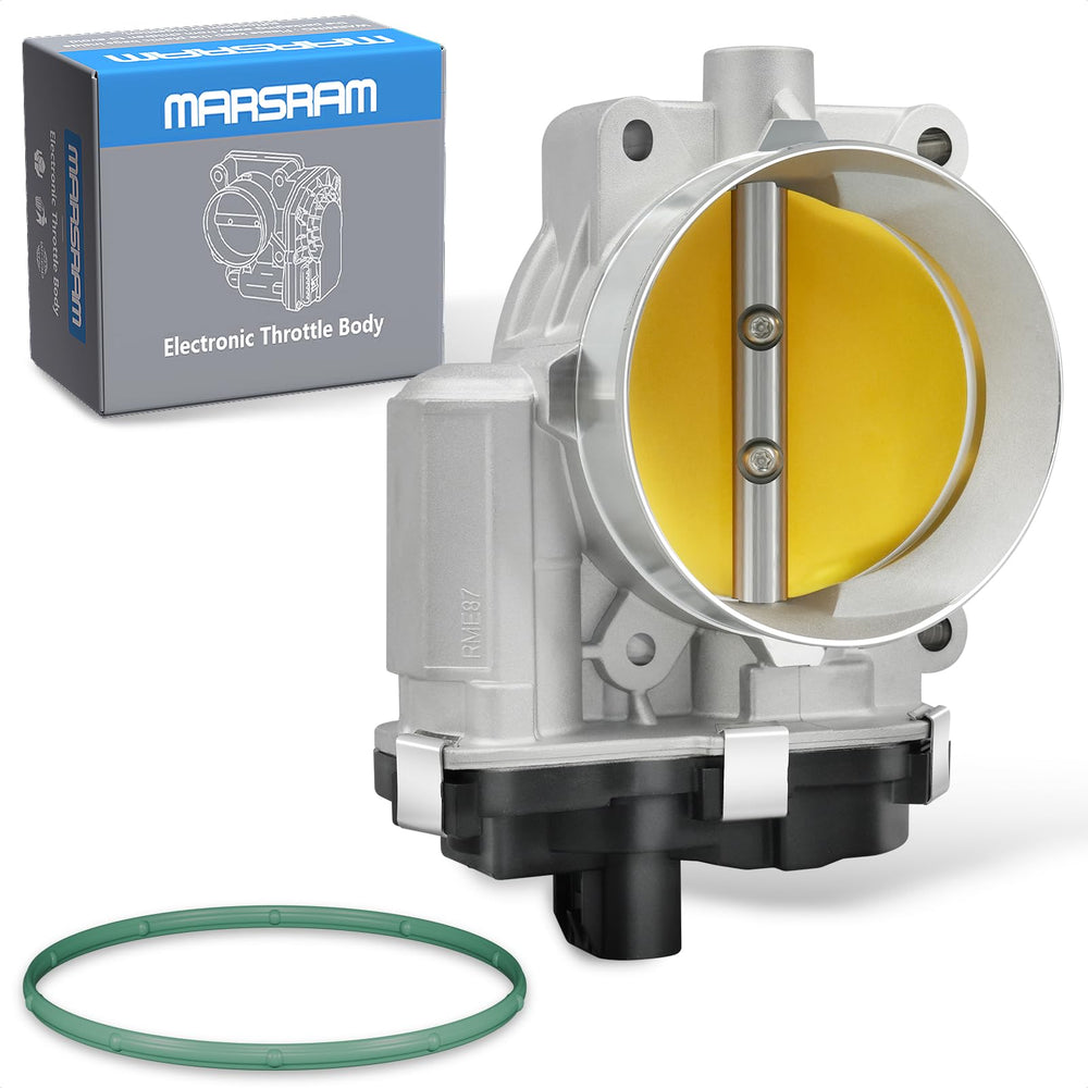 Marsram throttle body front view showing clean intake flange and reliable fit