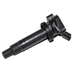 MAS ignition coil connector detail highlighting secure electrical contact benefit