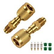 MASITE PCWJ front view showing two brass adapters and clear identification, promotes correct selection