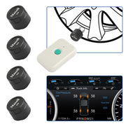 Masoll front packaging showing the full TPMS kit and components, clarifies what's included