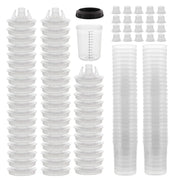 Master Airbrush front packaging showing the MPS 50-pack kit and contents benefits