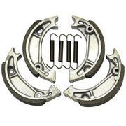 Master Chen brake shoes packaging showing included two pairs and fit details for convenience