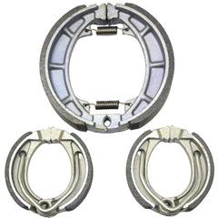 Master Chen packaging showing three sets of brake shoes and part details, clear identification benefit