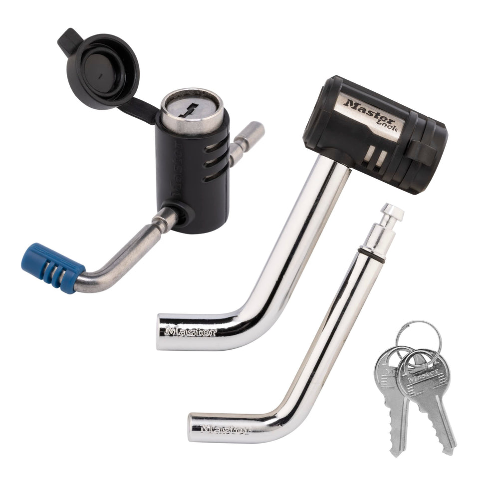 Master Lock 2848DAT front packaging showing both locks and keys for quick identification and peace of mind