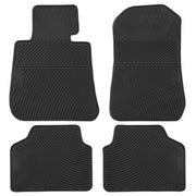 Matericuo front driver and passenger mats showing custom fit and protection