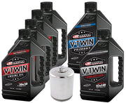 MaxHiflo complete kit front view showing all included fluids and filter for convenience