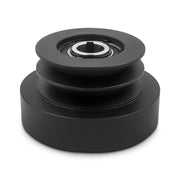 maXpeedingrods front view of centrifugal pulley clutch showing compact design and durable finish