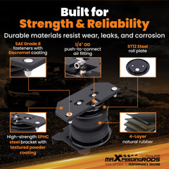 maXpeedingrods internal jounce bumper detail providing extra protection and preventing bottoming out