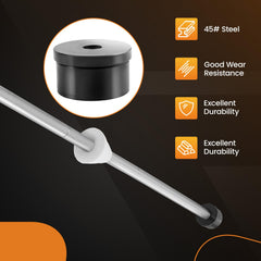 maXpeedingrods tool beside ruler showing 38-inch reach for access benefit