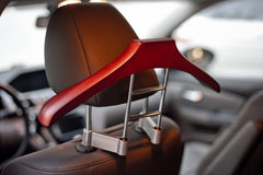 MAXSA Car Butler close-up of wood grain and chrome for durable attractive look