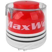 MaxWorks front view of hand bearing packer showing compact design and portability