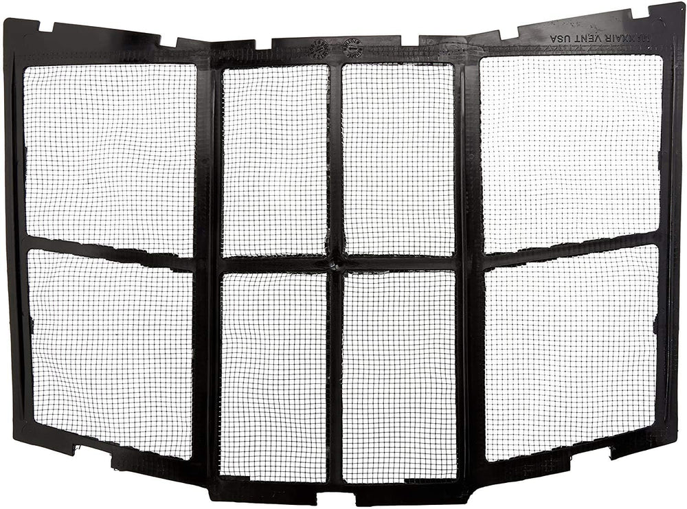 MAXXAIR FANMATE front view mounted on vent showing protection and improved airflow