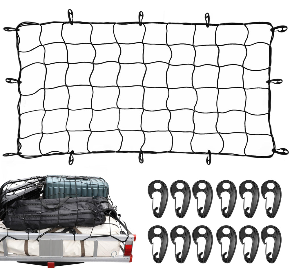 MAXXHAUL front view on truck bed showing broad secure coverage and stability