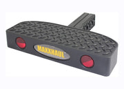 MAXXHAUL hitch step front view showing sturdy platform and easy access benefit