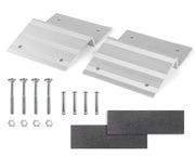 MAXXHAUL ramp top kit front view showing clean aluminum finish and 8 inch width benefits