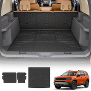 Maxzina trunk mat front view showing perfect fit and protection