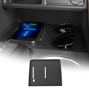 Maxzina front view of console mat showing precise OEM-fit and protection