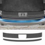 Maxzina rear bumper protector front view showing clean fit and protection